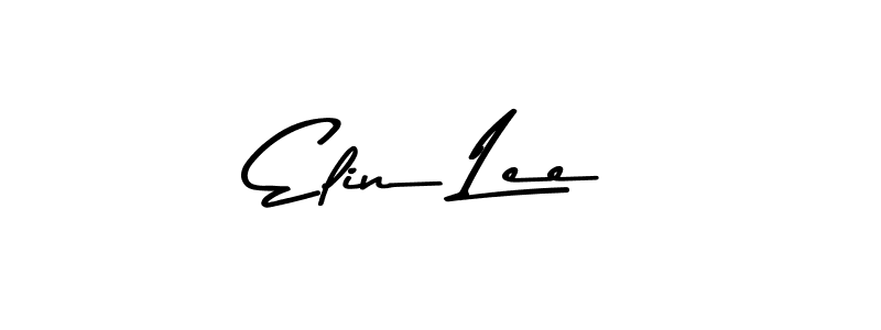This is the best signature style for the Elin Lee name. Also you like these signature font (Asem Kandis PERSONAL USE). Mix name signature. Elin Lee signature style 9 images and pictures png