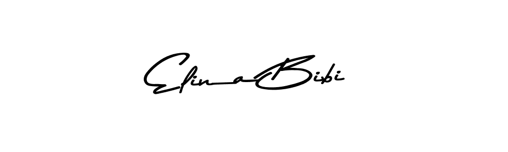 Also You can easily find your signature by using the search form. We will create Elina Bibi name handwritten signature images for you free of cost using Asem Kandis PERSONAL USE sign style. Elina Bibi signature style 9 images and pictures png