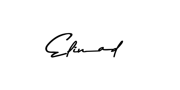 Use a signature maker to create a handwritten signature online. With this signature software, you can design (Asem Kandis PERSONAL USE) your own signature for name Elinad. Elinad signature style 9 images and pictures png