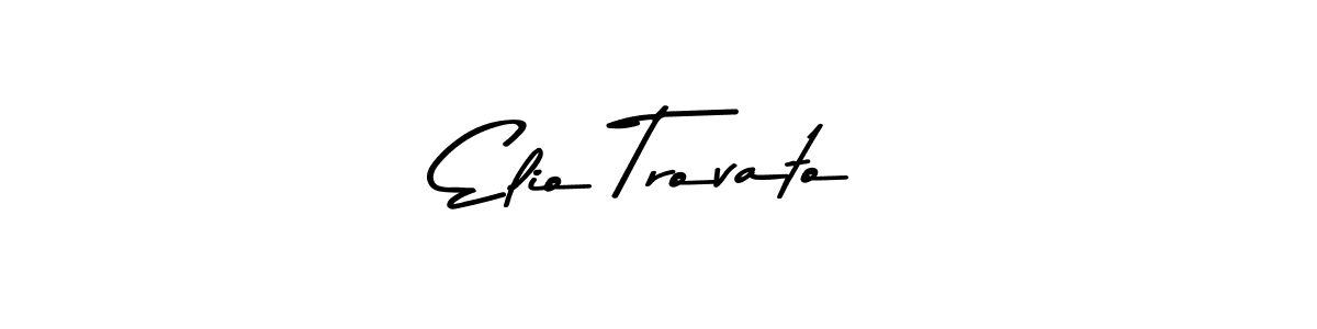 You can use this online signature creator to create a handwritten signature for the name Elio Trovato. This is the best online autograph maker. Elio Trovato signature style 9 images and pictures png