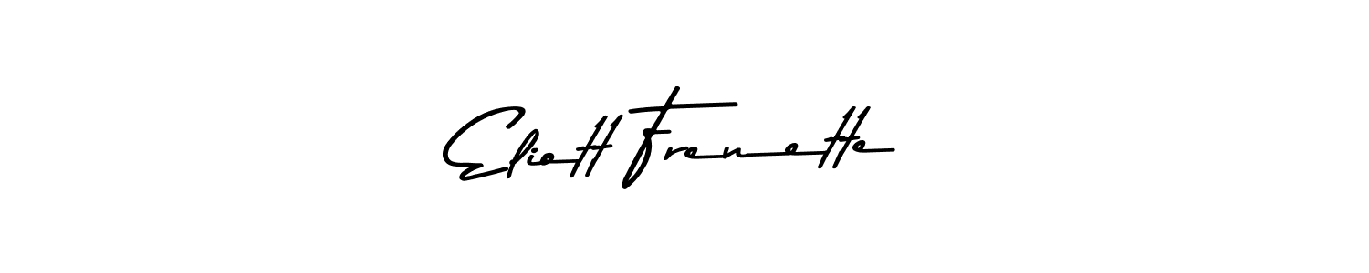 Also You can easily find your signature by using the search form. We will create Eliott Frenette name handwritten signature images for you free of cost using Asem Kandis PERSONAL USE sign style. Eliott Frenette signature style 9 images and pictures png