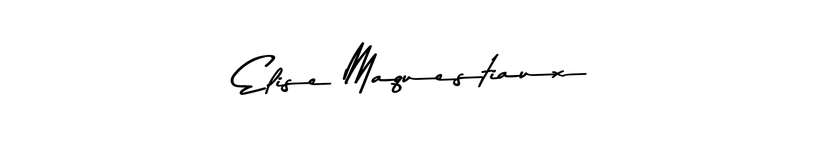 The best way (Asem Kandis PERSONAL USE) to make a short signature is to pick only two or three words in your name. The name Elise Maquestiaux include a total of six letters. For converting this name. Elise Maquestiaux signature style 9 images and pictures png