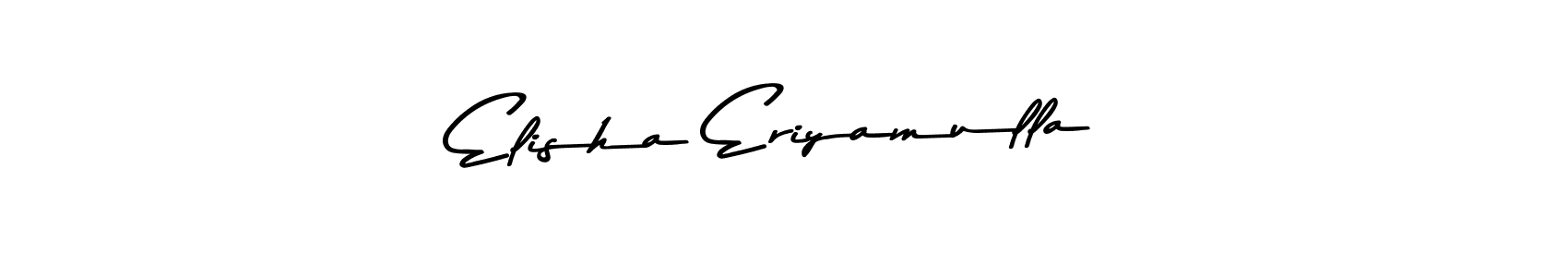 Also You can easily find your signature by using the search form. We will create Elisha Eriyamulla name handwritten signature images for you free of cost using Asem Kandis PERSONAL USE sign style. Elisha Eriyamulla signature style 9 images and pictures png