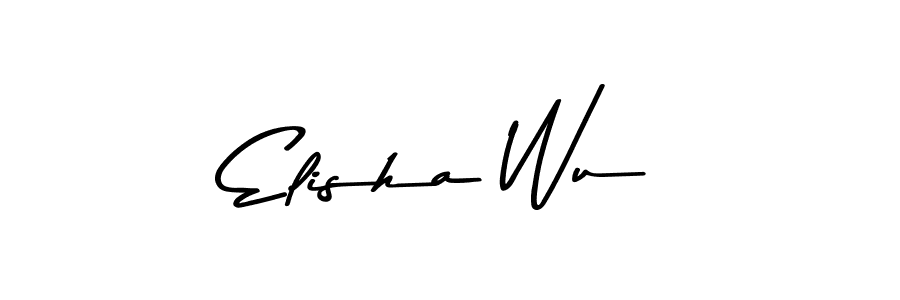 if you are searching for the best signature style for your name Elisha Wu. so please give up your signature search. here we have designed multiple signature styles  using Asem Kandis PERSONAL USE. Elisha Wu signature style 9 images and pictures png