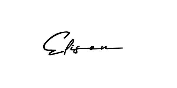 The best way (Asem Kandis PERSONAL USE) to make a short signature is to pick only two or three words in your name. The name Elison include a total of six letters. For converting this name. Elison signature style 9 images and pictures png