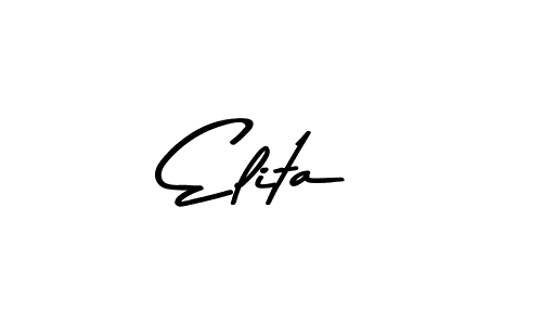 This is the best signature style for the Elita name. Also you like these signature font (Asem Kandis PERSONAL USE). Mix name signature. Elita signature style 9 images and pictures png