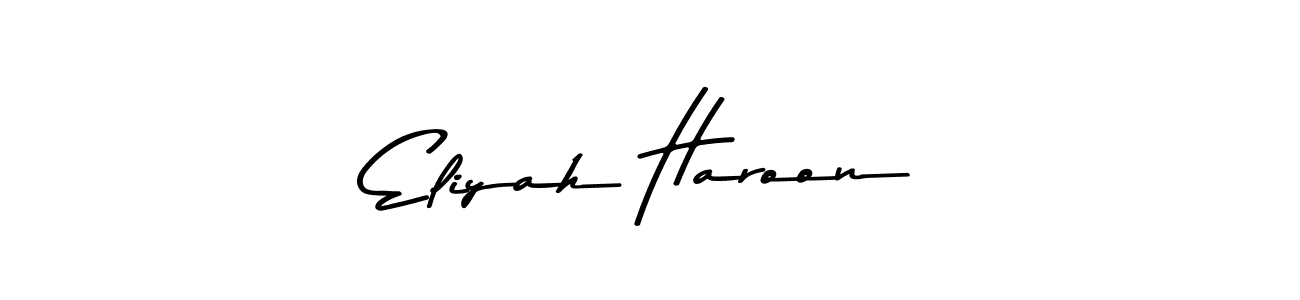 Here are the top 10 professional signature styles for the name Eliyah Haroon. These are the best autograph styles you can use for your name. Eliyah Haroon signature style 9 images and pictures png