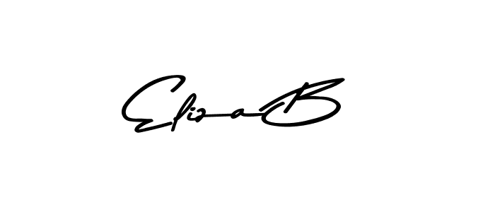 Eliza B stylish signature style. Best Handwritten Sign (Asem Kandis PERSONAL USE) for my name. Handwritten Signature Collection Ideas for my name Eliza B. Eliza B signature style 9 images and pictures png