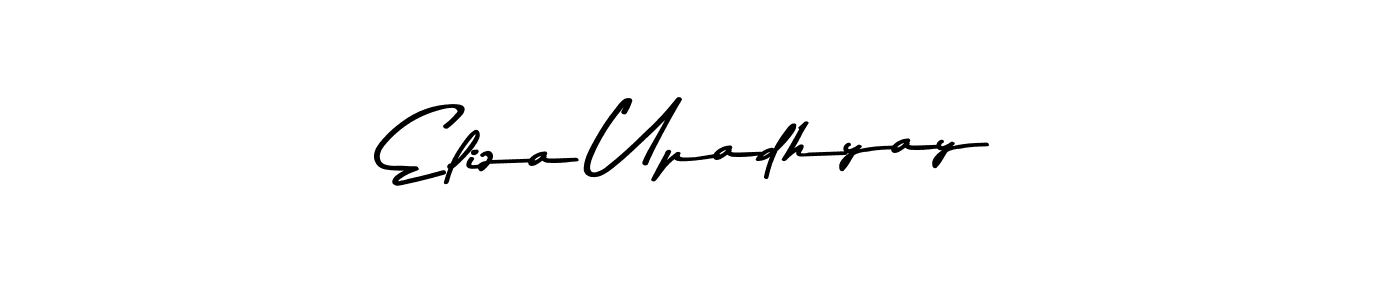 Also we have Eliza Upadhyay name is the best signature style. Create professional handwritten signature collection using Asem Kandis PERSONAL USE autograph style. Eliza Upadhyay signature style 9 images and pictures png