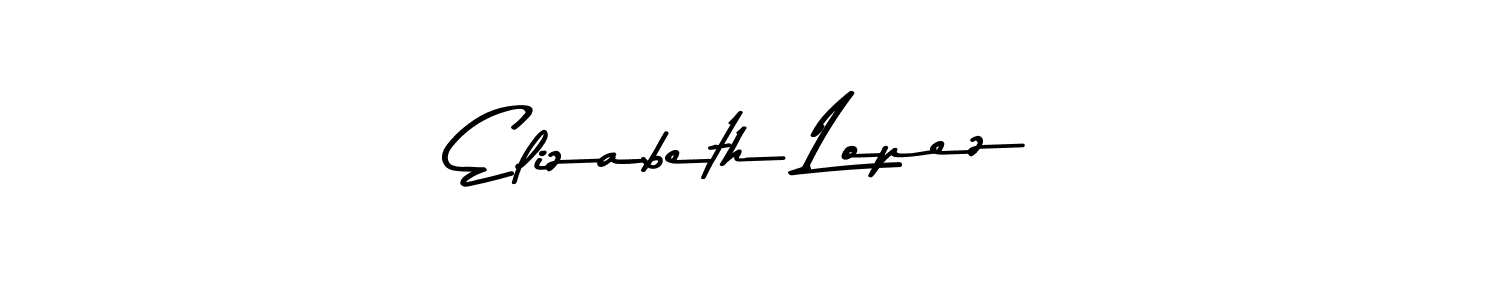 Similarly Asem Kandis PERSONAL USE is the best handwritten signature design. Signature creator online .You can use it as an online autograph creator for name Elizabeth Lopez. Elizabeth Lopez signature style 9 images and pictures png