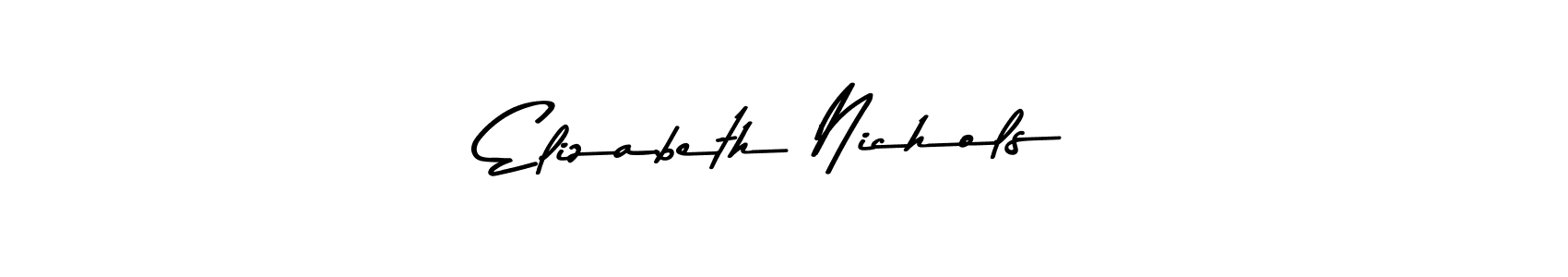 if you are searching for the best signature style for your name Elizabeth Nichols. so please give up your signature search. here we have designed multiple signature styles  using Asem Kandis PERSONAL USE. Elizabeth Nichols signature style 9 images and pictures png