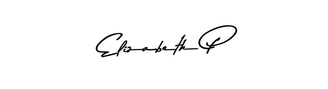 How to Draw Elizabeth P signature style? Asem Kandis PERSONAL USE is a latest design signature styles for name Elizabeth P. Elizabeth P signature style 9 images and pictures png