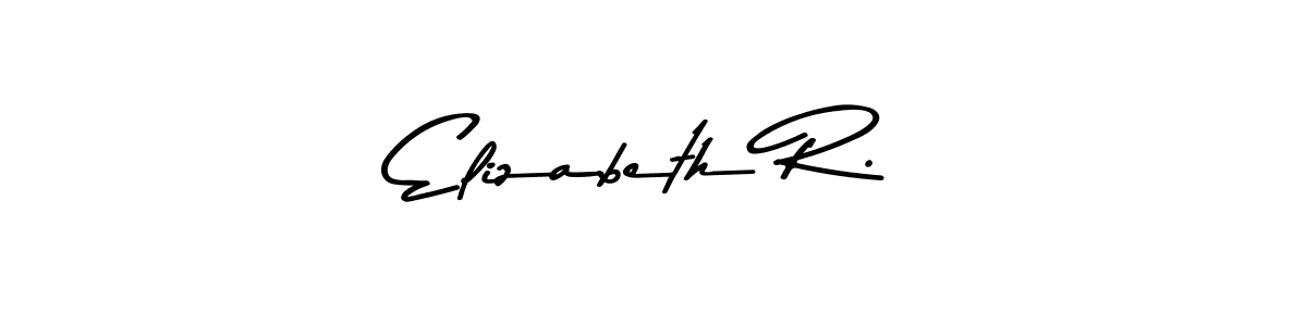 How to Draw Elizabeth R. signature style? Asem Kandis PERSONAL USE is a latest design signature styles for name Elizabeth R.. Elizabeth R. signature style 9 images and pictures png