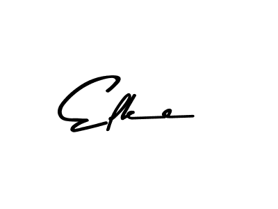 This is the best signature style for the Elke name. Also you like these signature font (Asem Kandis PERSONAL USE). Mix name signature. Elke signature style 9 images and pictures png