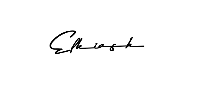 Also You can easily find your signature by using the search form. We will create Elkiash name handwritten signature images for you free of cost using Asem Kandis PERSONAL USE sign style. Elkiash signature style 9 images and pictures png