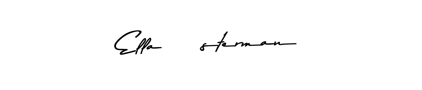 Also we have Ella Österman name is the best signature style. Create professional handwritten signature collection using Asem Kandis PERSONAL USE autograph style. Ella Österman signature style 9 images and pictures png