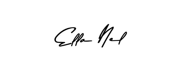 This is the best signature style for the Ella Nel name. Also you like these signature font (Asem Kandis PERSONAL USE). Mix name signature. Ella Nel signature style 9 images and pictures png