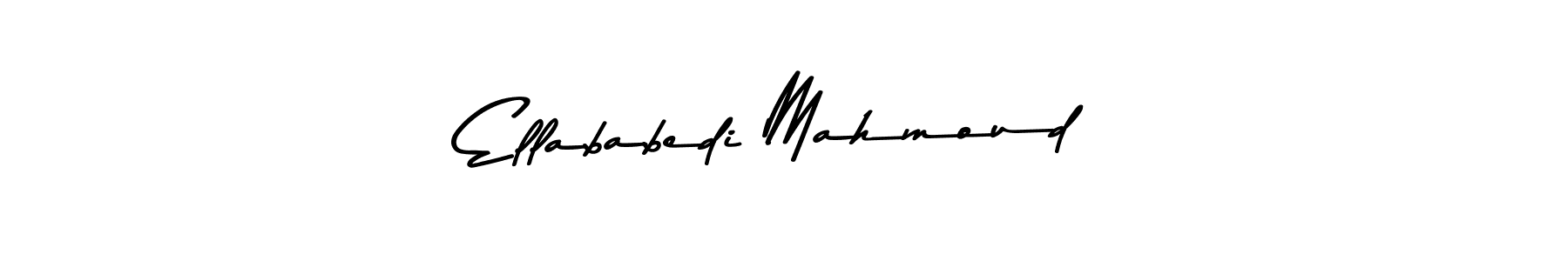 You should practise on your own different ways (Asem Kandis PERSONAL USE) to write your name (Ellababedi Mahmoud) in signature. don't let someone else do it for you. Ellababedi Mahmoud signature style 9 images and pictures png