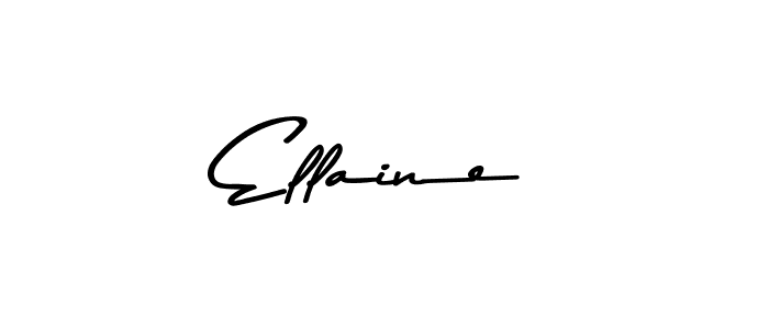 Create a beautiful signature design for name Ellaine. With this signature (Asem Kandis PERSONAL USE) fonts, you can make a handwritten signature for free. Ellaine signature style 9 images and pictures png