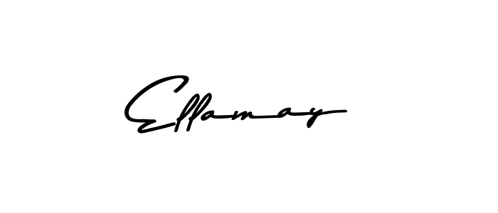 You should practise on your own different ways (Asem Kandis PERSONAL USE) to write your name (Ellamay) in signature. don't let someone else do it for you. Ellamay signature style 9 images and pictures png