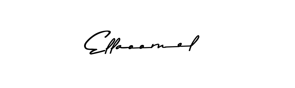 You should practise on your own different ways (Asem Kandis PERSONAL USE) to write your name (Ellaoornel) in signature. don't let someone else do it for you. Ellaoornel signature style 9 images and pictures png