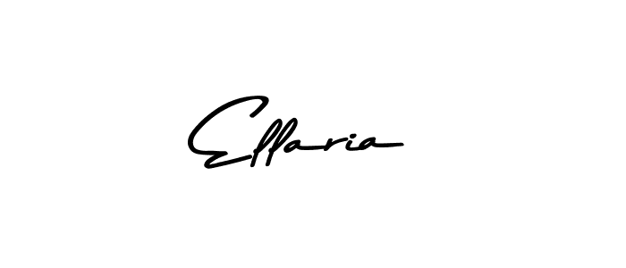 Make a beautiful signature design for name Ellaria. With this signature (Asem Kandis PERSONAL USE) style, you can create a handwritten signature for free. Ellaria signature style 9 images and pictures png