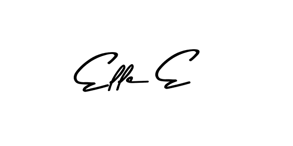 How to make Elle E signature? Asem Kandis PERSONAL USE is a professional autograph style. Create handwritten signature for Elle E name. Elle E signature style 9 images and pictures png