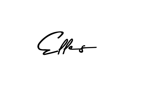 This is the best signature style for the Elles name. Also you like these signature font (Asem Kandis PERSONAL USE). Mix name signature. Elles signature style 9 images and pictures png