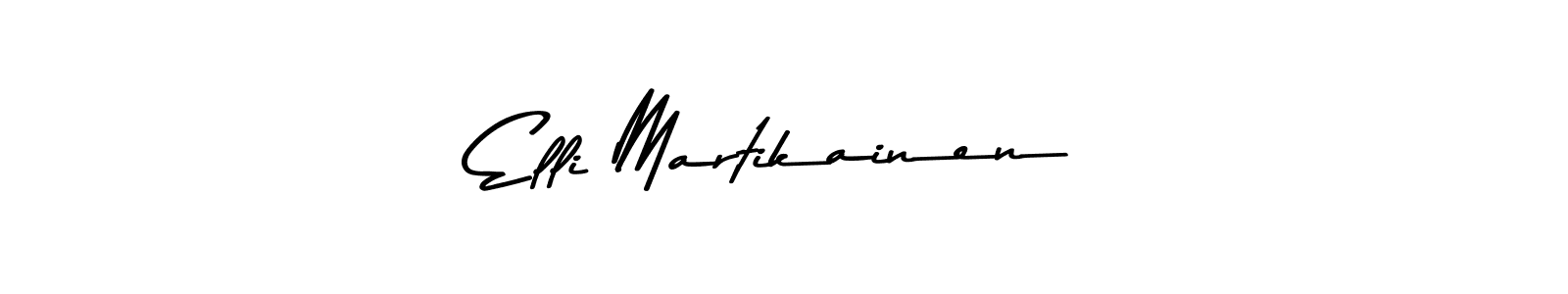 Asem Kandis PERSONAL USE is a professional signature style that is perfect for those who want to add a touch of class to their signature. It is also a great choice for those who want to make their signature more unique. Get Elli Martikainen name to fancy signature for free. Elli Martikainen signature style 9 images and pictures png