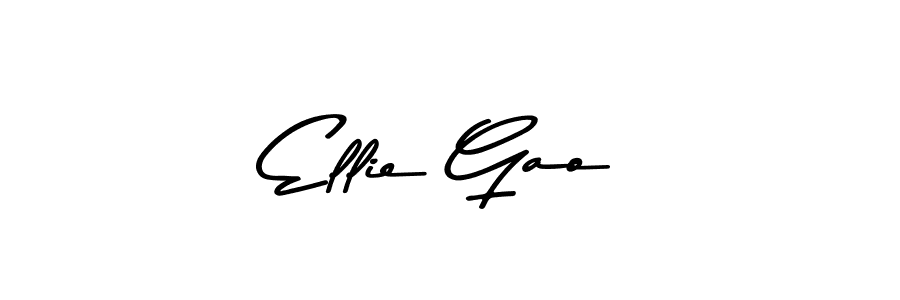 How to make Ellie Gao signature? Asem Kandis PERSONAL USE is a professional autograph style. Create handwritten signature for Ellie Gao name. Ellie Gao signature style 9 images and pictures png