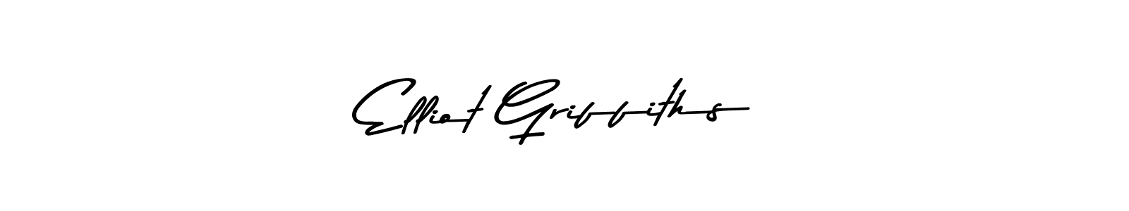 Elliot Griffiths stylish signature style. Best Handwritten Sign (Asem Kandis PERSONAL USE) for my name. Handwritten Signature Collection Ideas for my name Elliot Griffiths. Elliot Griffiths signature style 9 images and pictures png