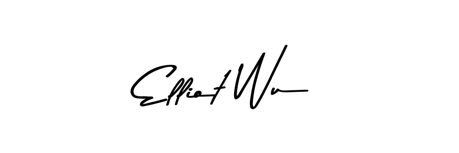 Here are the top 10 professional signature styles for the name Elliot Wu. These are the best autograph styles you can use for your name. Elliot Wu signature style 9 images and pictures png