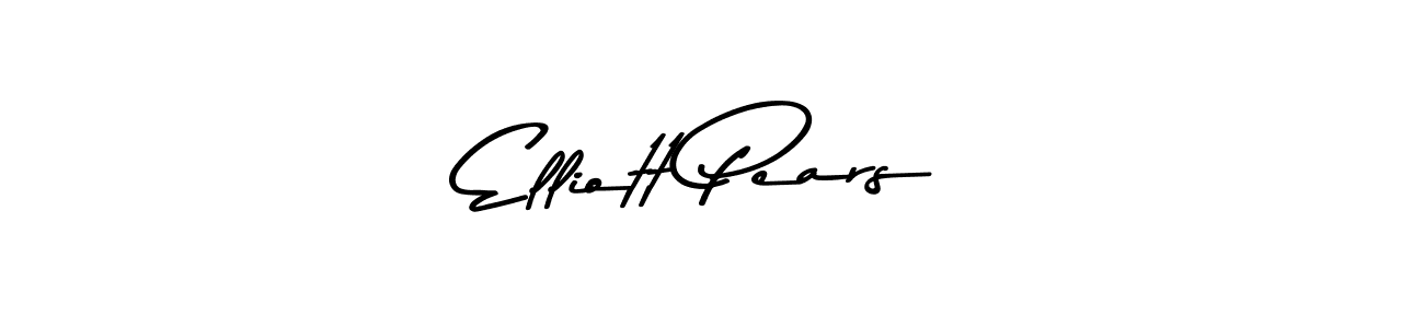 Design your own signature with our free online signature maker. With this signature software, you can create a handwritten (Asem Kandis PERSONAL USE) signature for name Elliott Pears. Elliott Pears signature style 9 images and pictures png