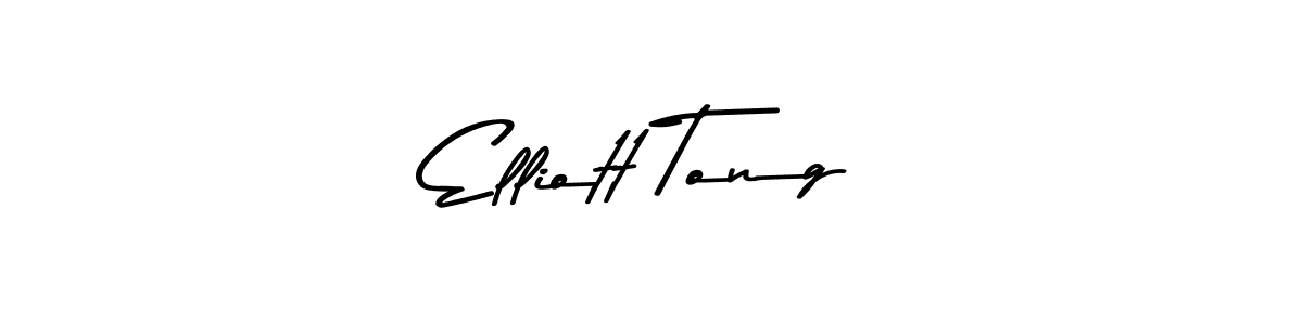 Design your own signature with our free online signature maker. With this signature software, you can create a handwritten (Asem Kandis PERSONAL USE) signature for name Elliott Tong. Elliott Tong signature style 9 images and pictures png