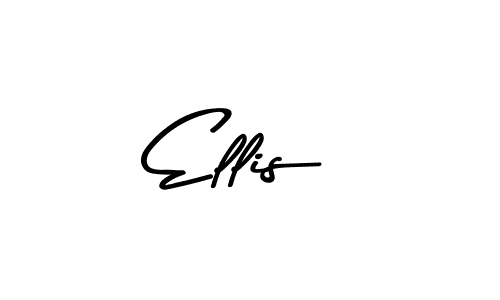 Create a beautiful signature design for name Ellis. With this signature (Asem Kandis PERSONAL USE) fonts, you can make a handwritten signature for free. Ellis signature style 9 images and pictures png