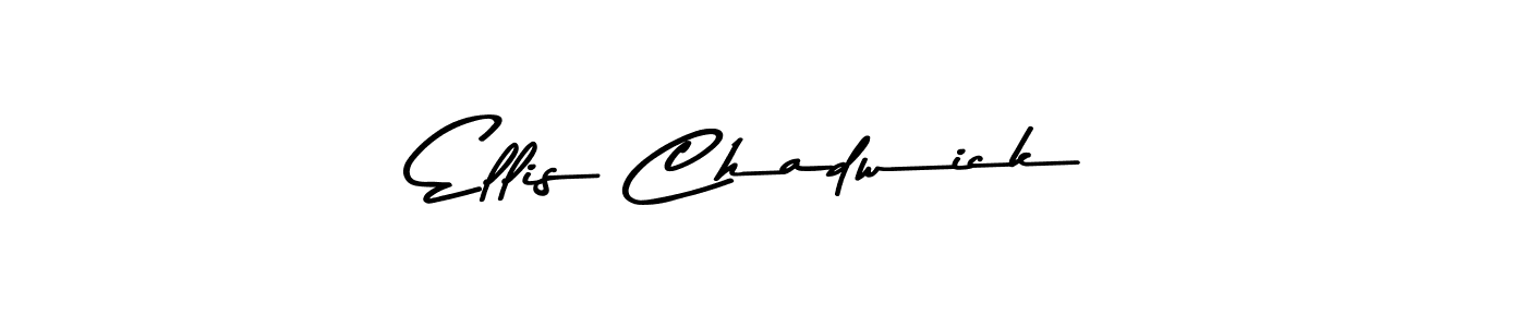 Use a signature maker to create a handwritten signature online. With this signature software, you can design (Asem Kandis PERSONAL USE) your own signature for name Ellis Chadwick. Ellis Chadwick signature style 9 images and pictures png