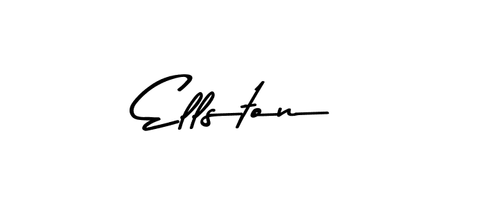 Also we have Ellston name is the best signature style. Create professional handwritten signature collection using Asem Kandis PERSONAL USE autograph style. Ellston signature style 9 images and pictures png