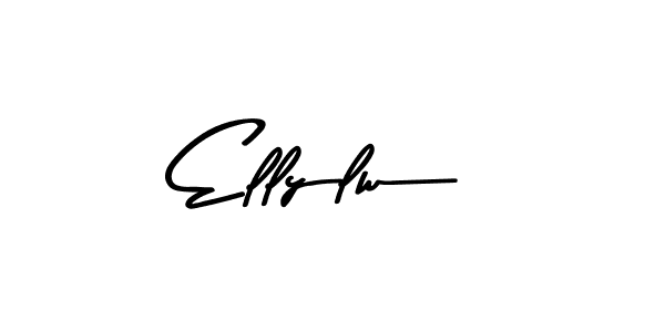 Use a signature maker to create a handwritten signature online. With this signature software, you can design (Asem Kandis PERSONAL USE) your own signature for name Ellylw. Ellylw signature style 9 images and pictures png