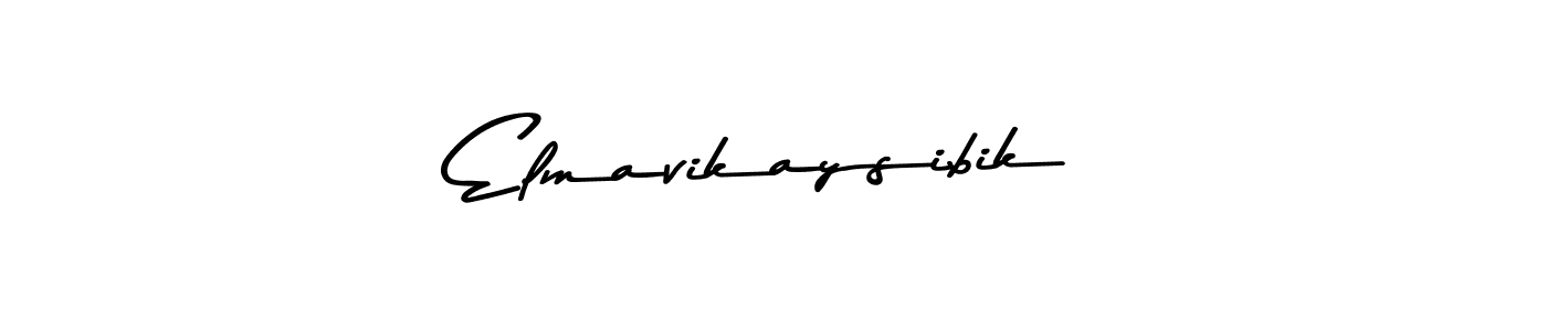 How to make Elmavikaysibik signature? Asem Kandis PERSONAL USE is a professional autograph style. Create handwritten signature for Elmavikaysibik name. Elmavikaysibik signature style 9 images and pictures png