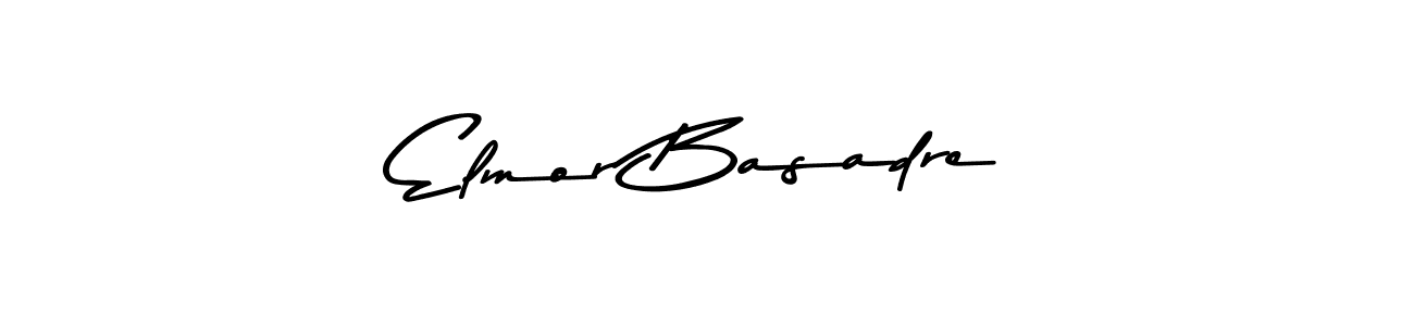 Also You can easily find your signature by using the search form. We will create Elmor Basadre name handwritten signature images for you free of cost using Asem Kandis PERSONAL USE sign style. Elmor Basadre signature style 9 images and pictures png