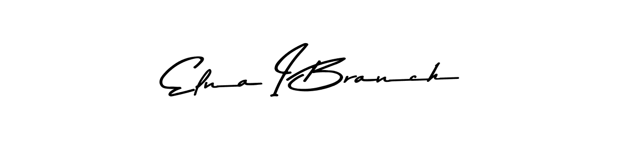 Use a signature maker to create a handwritten signature online. With this signature software, you can design (Asem Kandis PERSONAL USE) your own signature for name Elna I Branch. Elna I Branch signature style 9 images and pictures png