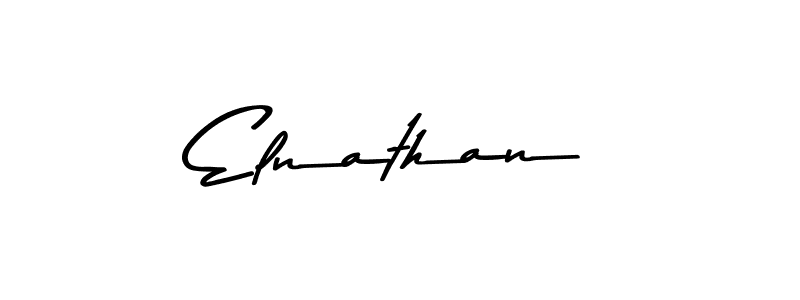 Create a beautiful signature design for name Elnathan. With this signature (Asem Kandis PERSONAL USE) fonts, you can make a handwritten signature for free. Elnathan signature style 9 images and pictures png