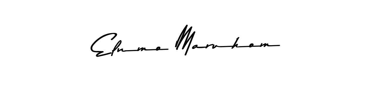 Also we have Elnmo Maruhom name is the best signature style. Create professional handwritten signature collection using Asem Kandis PERSONAL USE autograph style. Elnmo Maruhom signature style 9 images and pictures png