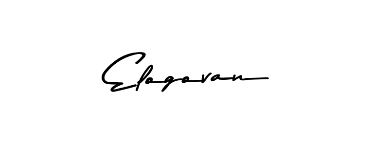 The best way (Asem Kandis PERSONAL USE) to make a short signature is to pick only two or three words in your name. The name Elogovan include a total of six letters. For converting this name. Elogovan signature style 9 images and pictures png