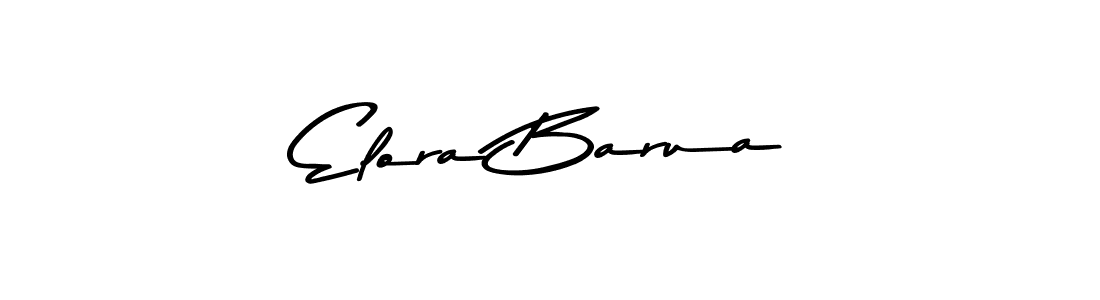 Create a beautiful signature design for name Elora Barua. With this signature (Asem Kandis PERSONAL USE) fonts, you can make a handwritten signature for free. Elora Barua signature style 9 images and pictures png