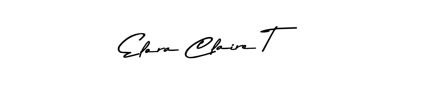 Once you've used our free online signature maker to create your best signature Asem Kandis PERSONAL USE style, it's time to enjoy all of the benefits that Elora Claire T name signing documents. Elora Claire T signature style 9 images and pictures png