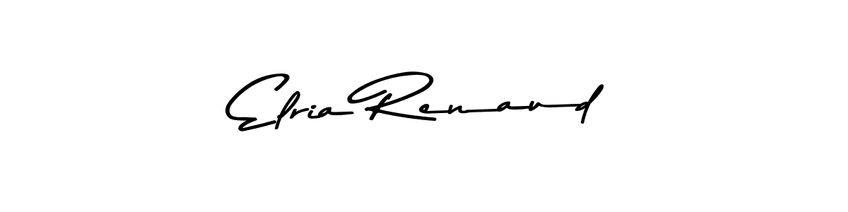 Create a beautiful signature design for name Elria Renaud. With this signature (Asem Kandis PERSONAL USE) fonts, you can make a handwritten signature for free. Elria Renaud signature style 9 images and pictures png