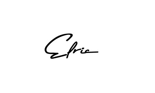 Elric stylish signature style. Best Handwritten Sign (Asem Kandis PERSONAL USE) for my name. Handwritten Signature Collection Ideas for my name Elric. Elric signature style 9 images and pictures png