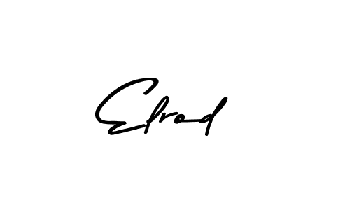 Elrod stylish signature style. Best Handwritten Sign (Asem Kandis PERSONAL USE) for my name. Handwritten Signature Collection Ideas for my name Elrod. Elrod signature style 9 images and pictures png