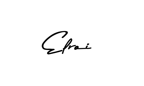 Design your own signature with our free online signature maker. With this signature software, you can create a handwritten (Asem Kandis PERSONAL USE) signature for name Elroi. Elroi signature style 9 images and pictures png